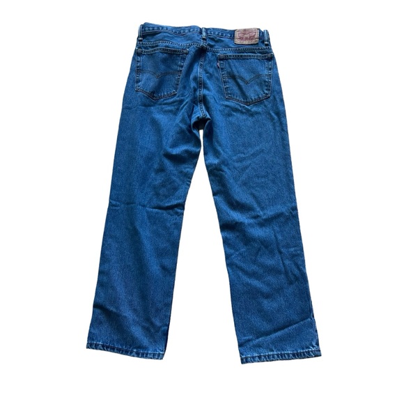 Levi's 516 Men's Slim Straight Jeans Size W 36 L 30 - Picture 3 of 10